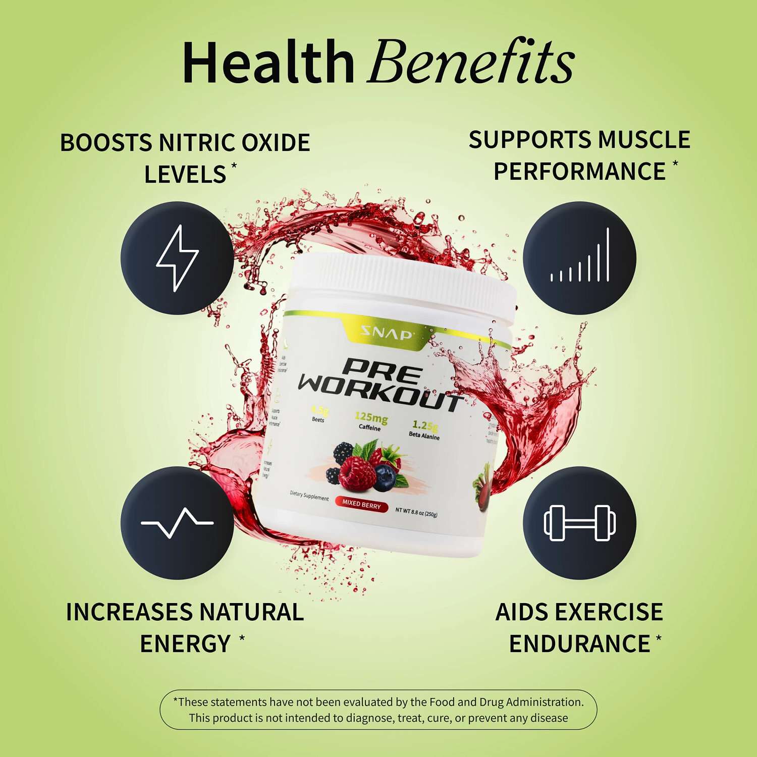 Nitric Oxide Pre-Workout(30 Servings)